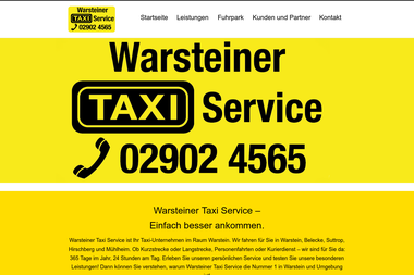 taxi-warstein.de - Kurier Warstein