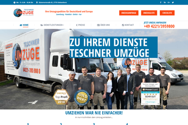 teschner-umzuege.com - Umzugsunternehmen Delmenhorst