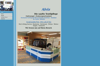 textilpflege-alviz.de - Schneiderei Herdecke