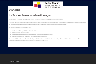 thomas-peter-maler.de - Malerbetrieb Eltville Am Rhein