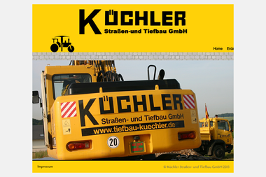 tiefbau-kuechler.de - Straßenbauunternehmen Heiligenhaus