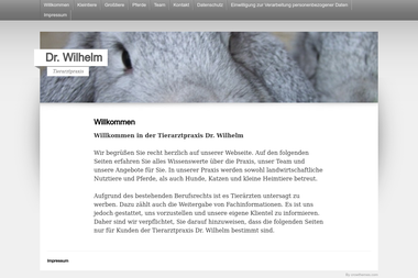 tierarzt-dr-wilhelm.de - Tiermedizin Plauen