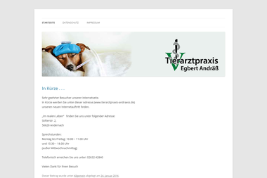 tierarztpraxis-andraess.de - Tiermedizin Andernach