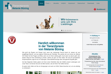 tierarztpraxis-buening.de - Tiermedizin Wiehl