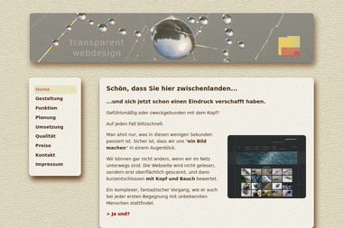 transparent-webdesign.de - Web Designer Itzehoe