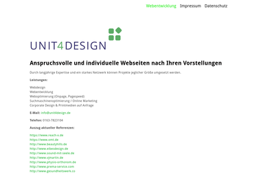 unit4design.de - Web Designer Hofheim Am Taunus