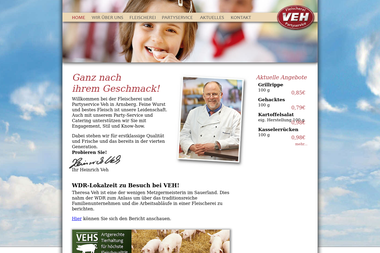 veh-partyservice.de - Catering Services Arnsberg