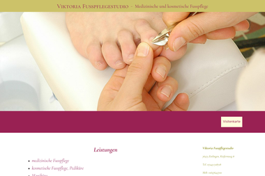 viktoria-fusspflege.de - Nagelstudio Ettlingen