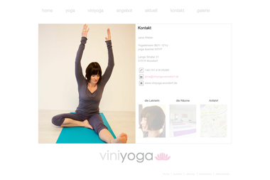 vini-yoga.de/kontakt.html - Yoga Studio Wunstorf