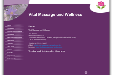vital-massage-und-wellness.de/kontakt.html - Masseur Neubrandenburg