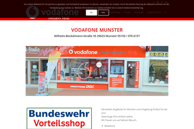vodafone-store-munster.de - Handyservice Munster