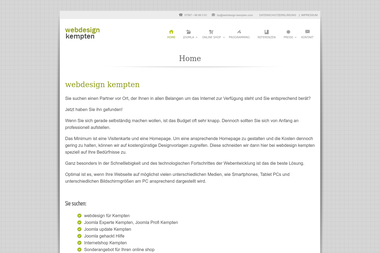 webdesign-kempten.com - Web Designer Leutkirch Im Allgäu