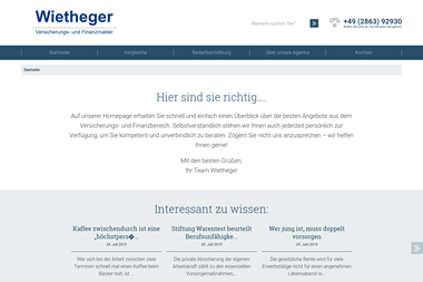 wietheger.com - Versicherungsmakler Velen