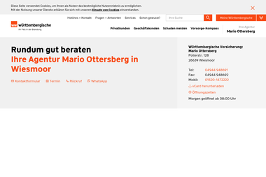 wuerttembergische.de/Mario.ottersberg - Versicherungsmakler Wiesmoor