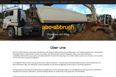 abc-abbruch.de - Abbruchunternehmen Stuttgart