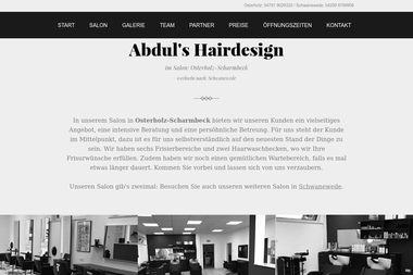 abduls-hairdesign.de - Barbier Osterholz-Scharmbeck