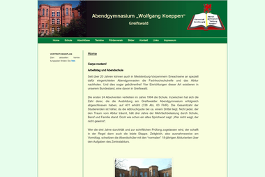 abendgym-greifswald.de - Schule für Erwachsene Greifswald