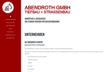 abendroth-gmbh.de - Straßenbauunternehmen Oberhausen