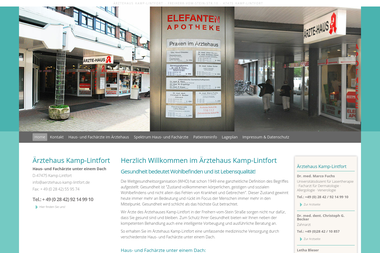 aerztehaus-kamp-lintfort.de - Dermatologie Kamp-Lintfort