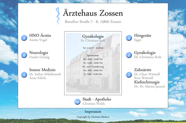 aerztehaus-zossen.de/gynaekologie_roth.html - Dermatologie Zossen