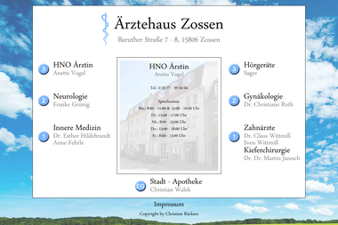 aerztehaus-zossen.de/hno_vogel.html - Dermatologie Zossen