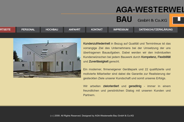 aga-bau.de - Straßenbauunternehmen Herford