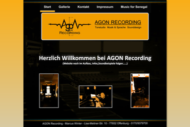 agon-recording.de - Tonstudio Offenburg