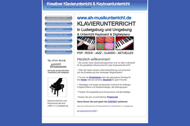 ah-klavierunterricht.de - Musikschule Ludwigsburg