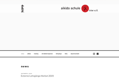 aikido-in-trier.de - Schule für Erwachsene Trier