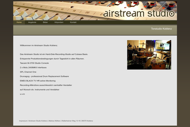 airstream-studio.de - Tonstudio Koblenz