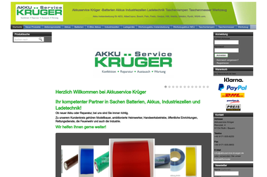 akkuservice-krueger.de - Baustoffe Roth