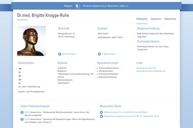 akupunktur.de/dr.knagge-ruhe - Heilpraktiker Oldenburg