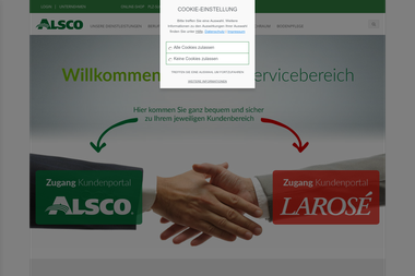 alsco.de/kundenportal - Chemische Reinigung Ahrensburg