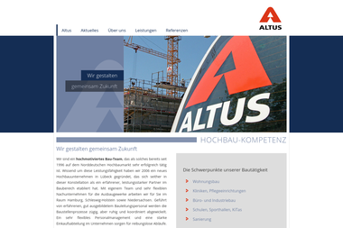 altus-bau.de - Hochbauunternehmen Lübeck