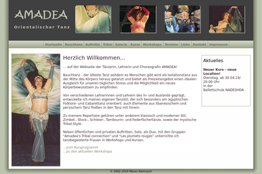 amadea-online.de - Tanzschule Minden