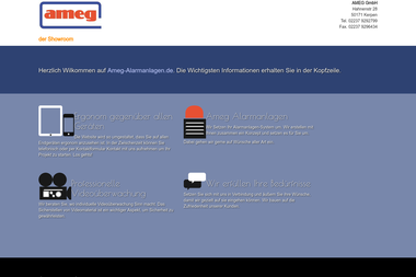 ameg-alarmanlagen.de - Elektriker Elsdorf