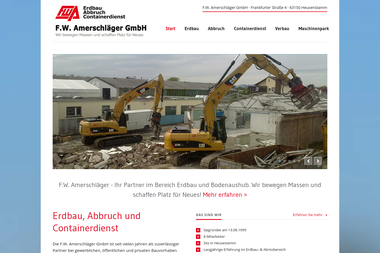 amerschlaeger-gmbh.de - Abbruchunternehmen Heusenstamm