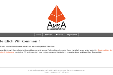 amsa-bau.de - Tiefbauunternehmen Wiesbaden