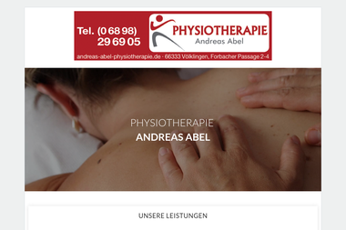 andreas-abel-physiotherapie.de - Masseur Völklingen