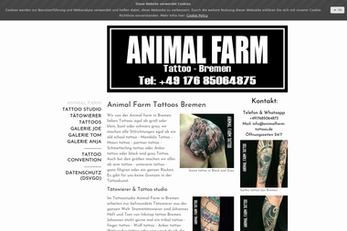 animalfarm-tattoos.de - Tätowierer Bremen