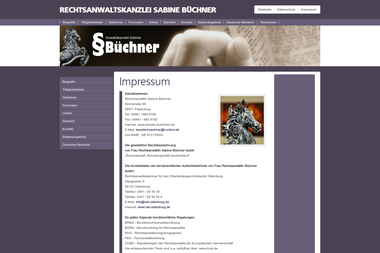 anwaltskanzlei-buechner.de/impressum.html - Anwalt Papenburg