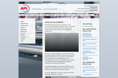 apl-apparatebau.com - Schweißer Dormagen