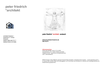 architekt-friedrich.de - Architektur Ansbach