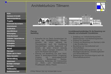architekt-tillmann.de - Architektur Kamen