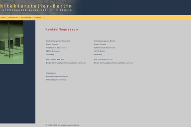 architekturatelier-berlin.de/kontakt.html - Architektur Detmold
