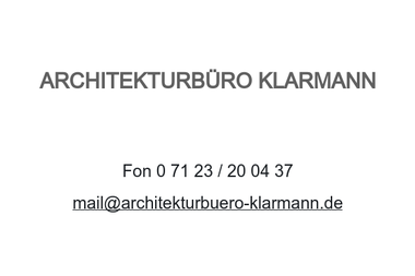 architekturbuero-klarmann.de - Architektur Metzingen