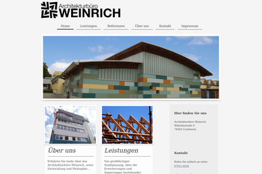 architekt-weinrich.de - Bauleiter Crailsheim