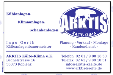 arktis-kaelte.de - Klimaanlagenbauer Koblenz