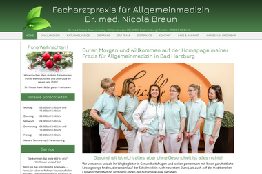 arztpraxis-braun.de - Dermatologie Bad Harzburg