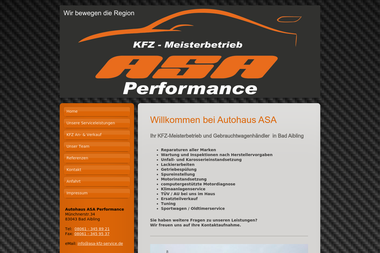 asa-kfz-service.de - Autowerkstatt Bad Aibling